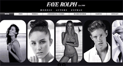 Desktop Screenshot of fayerolphmodels.com